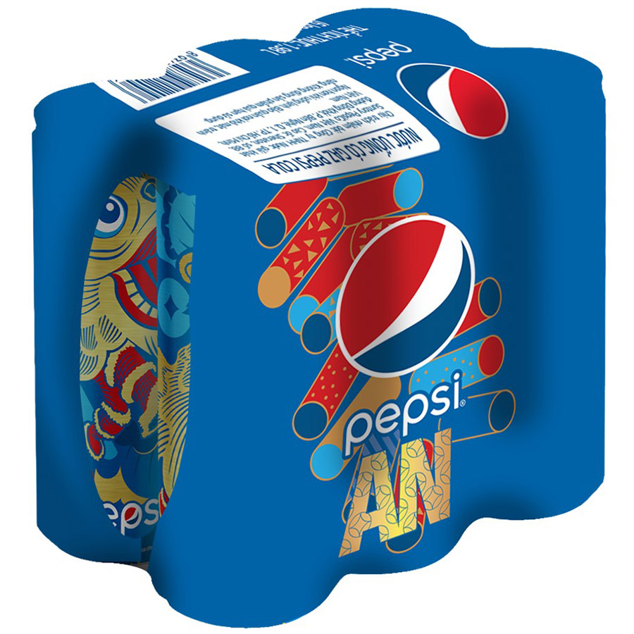Nước ngọt Pepsi 330ml 6 Lon