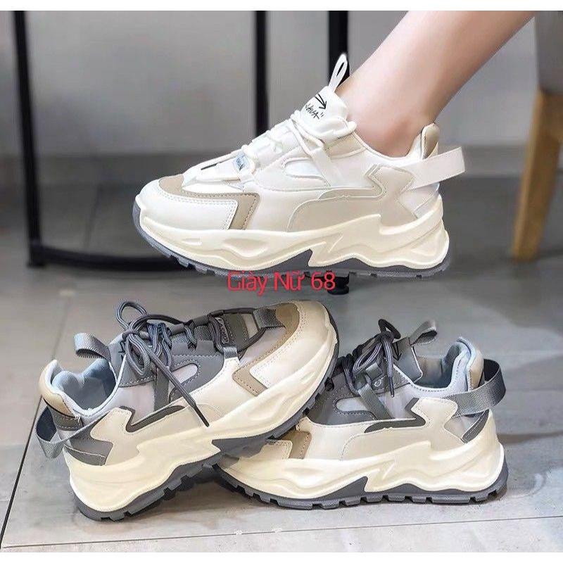 Giày Nữ Thể Thao Đế Gồ Tia Sét 66