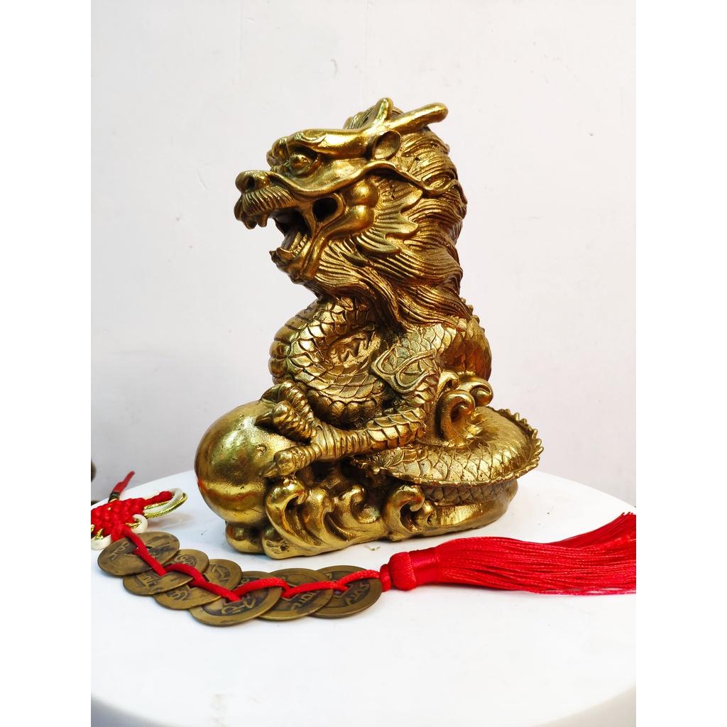 Tượng Rồng cầm ngọc phong thủy, trang trí nhà cửa