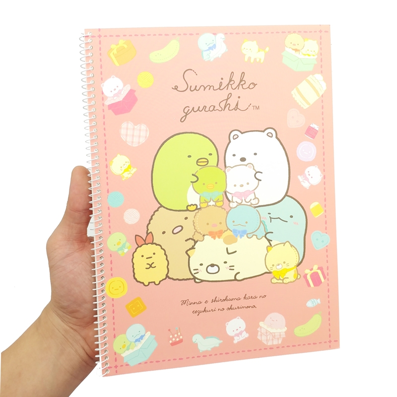 Sổ Lò Xo Spring 10 Sumikko Gurashi - Mẫu 4