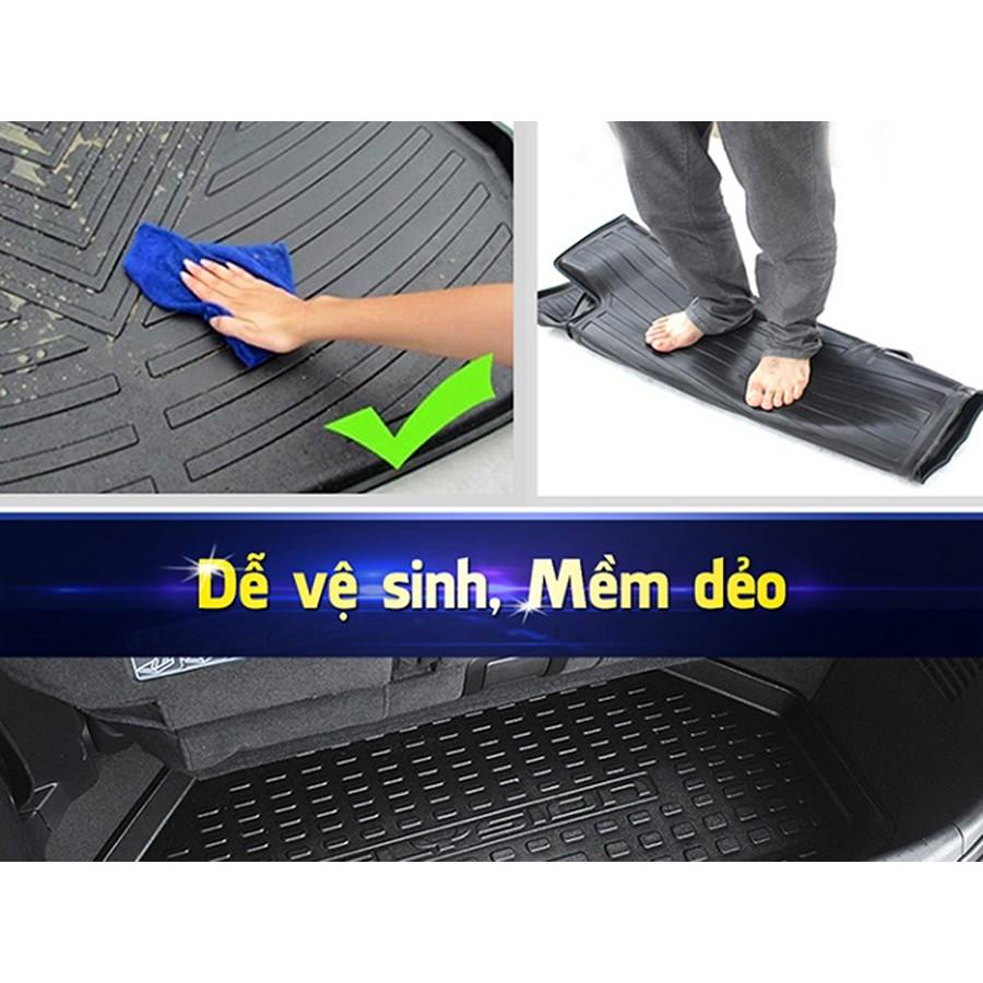 Lót cốp nhựa dẻo xe Toyota Camry 2007-2023 nhựa TPO dẻo không mùi dễ vệ sinh lau rửa