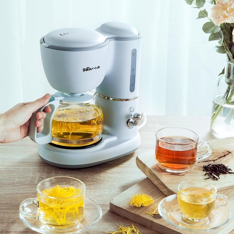 Máy pha cà phê mini tự động BEAR KFJ-A06K1/A06Q1 chính hãng, máy pha trà, pha cafe/coffee cho gia đình, công sở - Hàng chính hãng