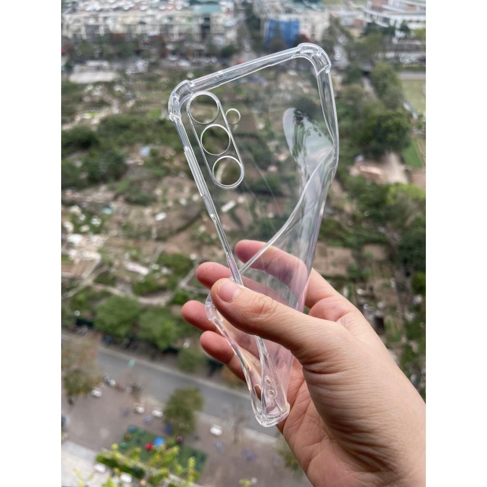 Ốp Lưng cho Samsung Galaxy A14 5G Dẻo Trong Suốt Chống Sốc 4 góc, khoét mắt Bảo Vệ Camera