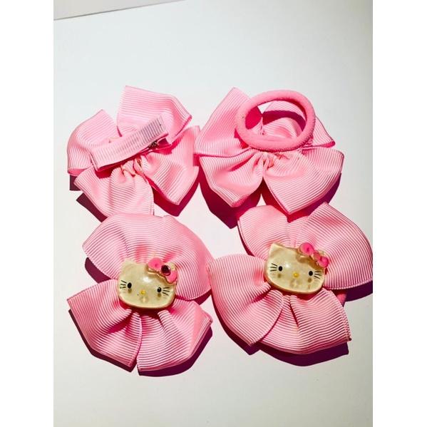 SET2 - KẸP VÀ CỘT NƠ KITTY TIỂU THƯ - NUNAM SHOP