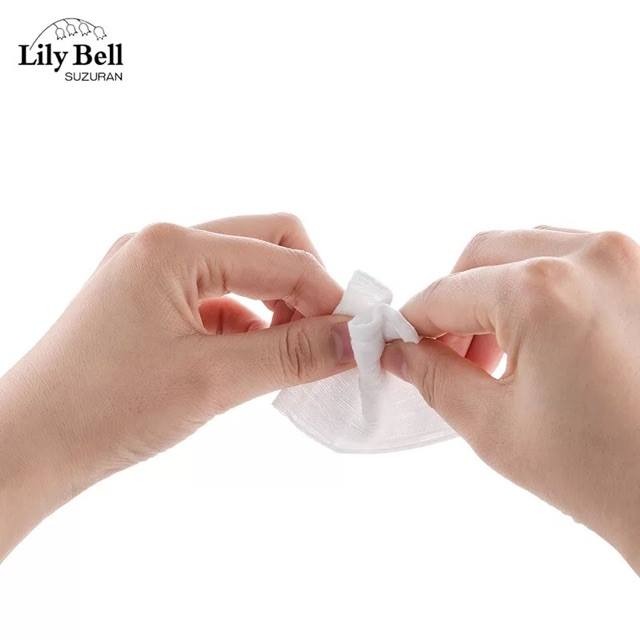 Bông Tẩy Trang Lily Bell Cotton 100% Lilian Puff