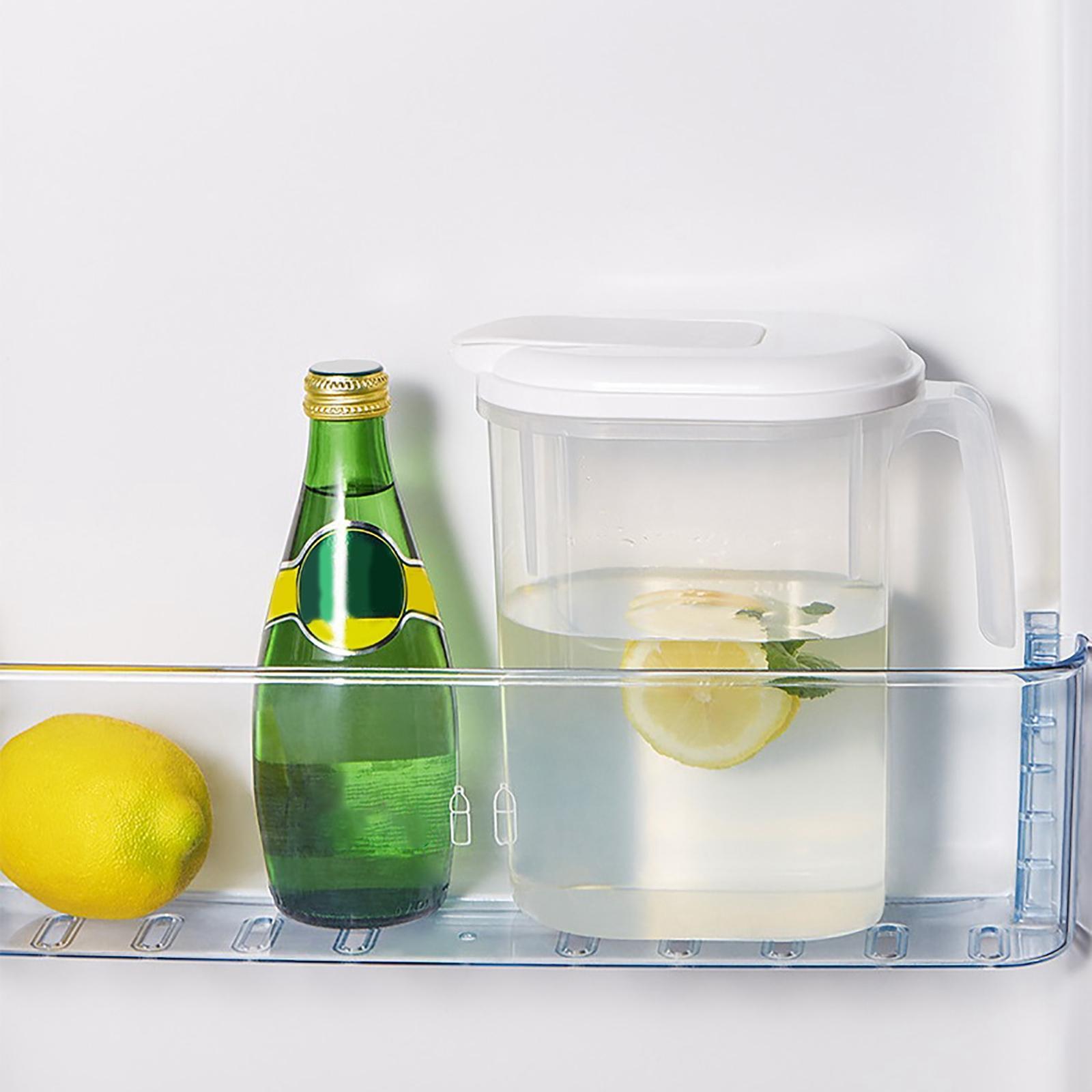 1.8L Large Capacity Cold Water Jug Water Bottles Drink Container for Ice Tea