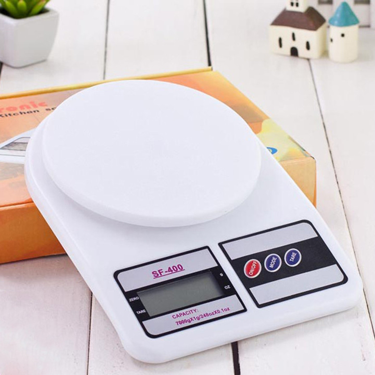 Cân Điện Tử Cân Nhà Bếp Cân Tiểu Ly Electronic Kitchen Scale 10kg SF 400