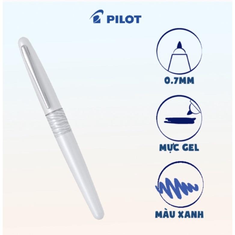 Bút gel ký Pilot MR2 BL-MR2-F-WTG-L mực xanh tip 0.7mm