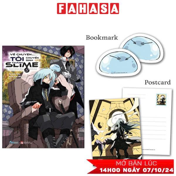Về Chuyện Tôi Chuyển Sinh Thành Slime - Tập 5 - Tặng Kèm Bookmark + Postcard