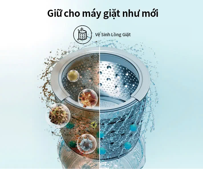Máy Giặt Hisense 13kg WTJH1313UB Giặt thông minh AI tiết kiệm điện và nước, bảo hành 2 năm - HÀNG CHÍNH HÃNG