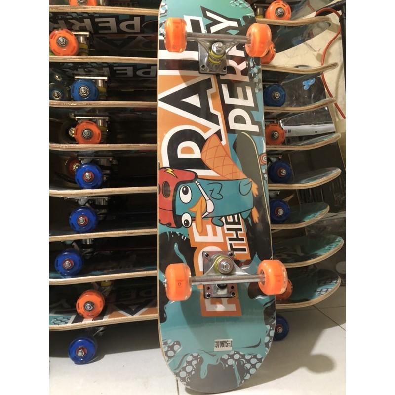 Ván trượt skateboard thể thao Có đèn Led CỰC CHẤT - MẶT NHÁM HÌNH ĐẶC SẮC