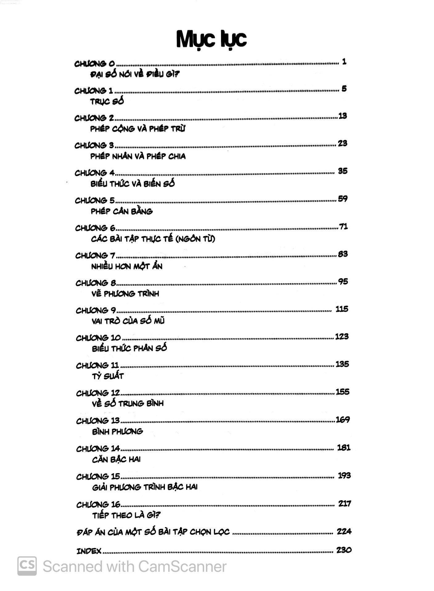 Câu Chuyện Đại Số - Cartoon Guide