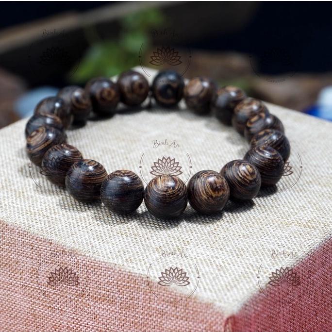 Vòng Tay Trầm Hương Sánh Chìm Nước Hạt Tròn Thắt Nơ - Vòng Tay Nữ - Vòng Tay May Mắn - 6mm