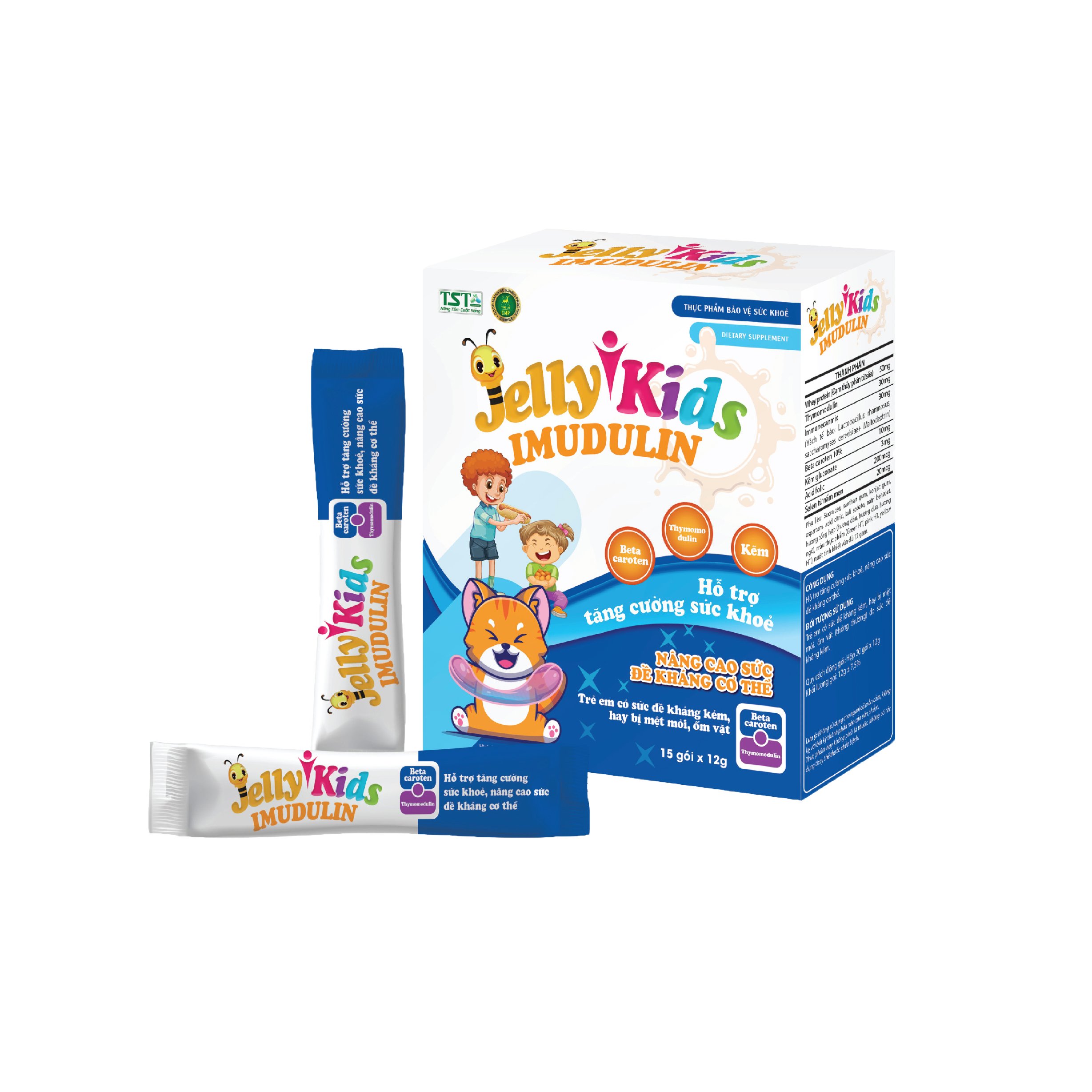 Thạch tăng đề kháng cho trẻ Jelly Kids Imudulin