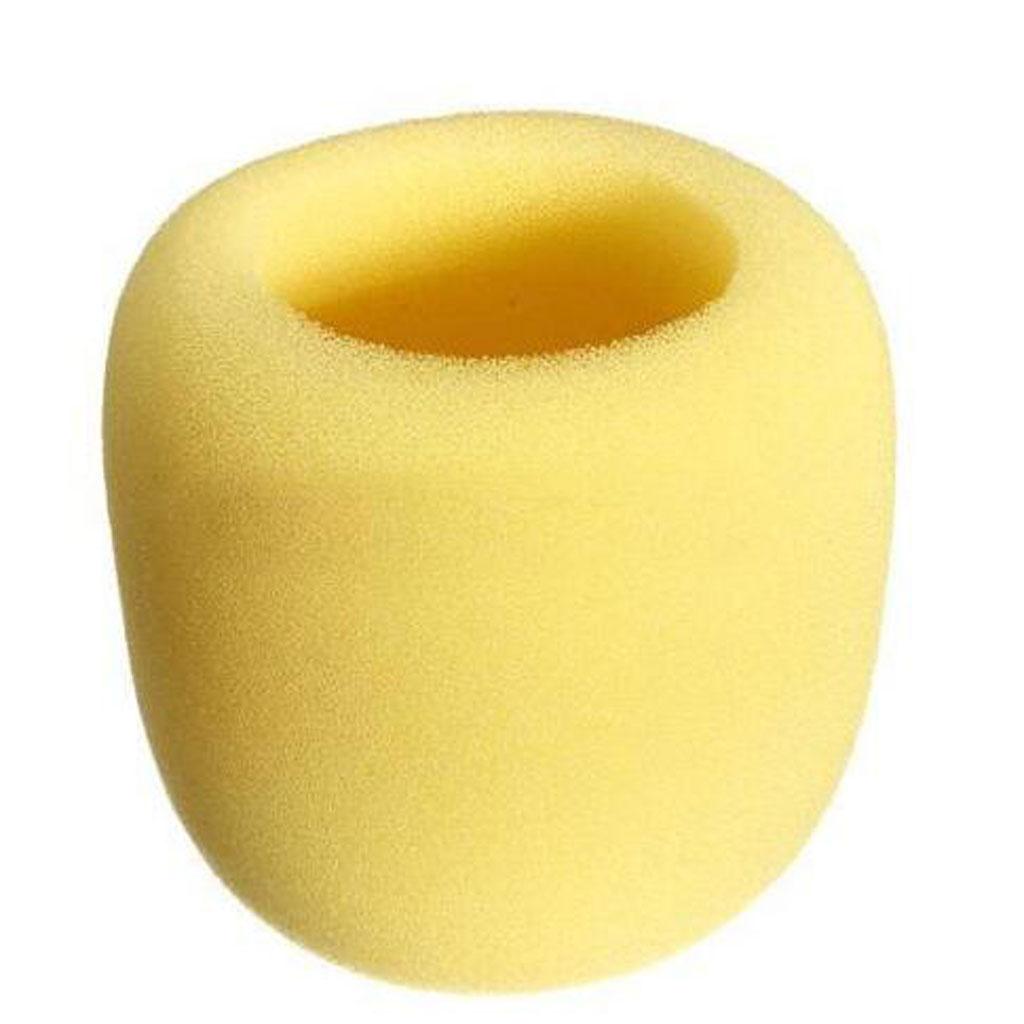 10pcs Handheld Microphone Windscreen Windshield Sponge Foam Mic Cover