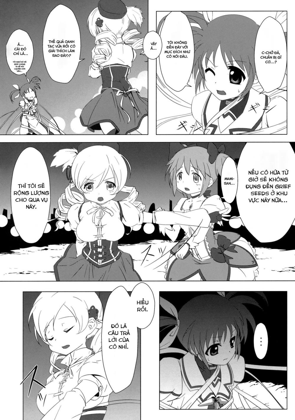 mahou shoujo lyrical nanoha x madoka (crossover) chapter 1 9