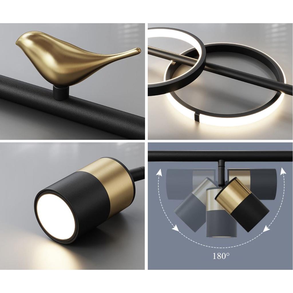 Đèn thả RUED phong cách hiện đại trang trí nội thất cao cấp.