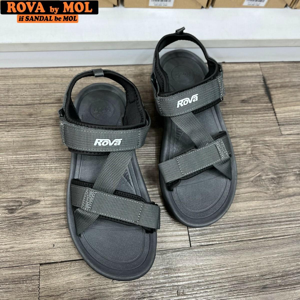 Sandal nam 3 quai dán xé hiệu Rova RV965G