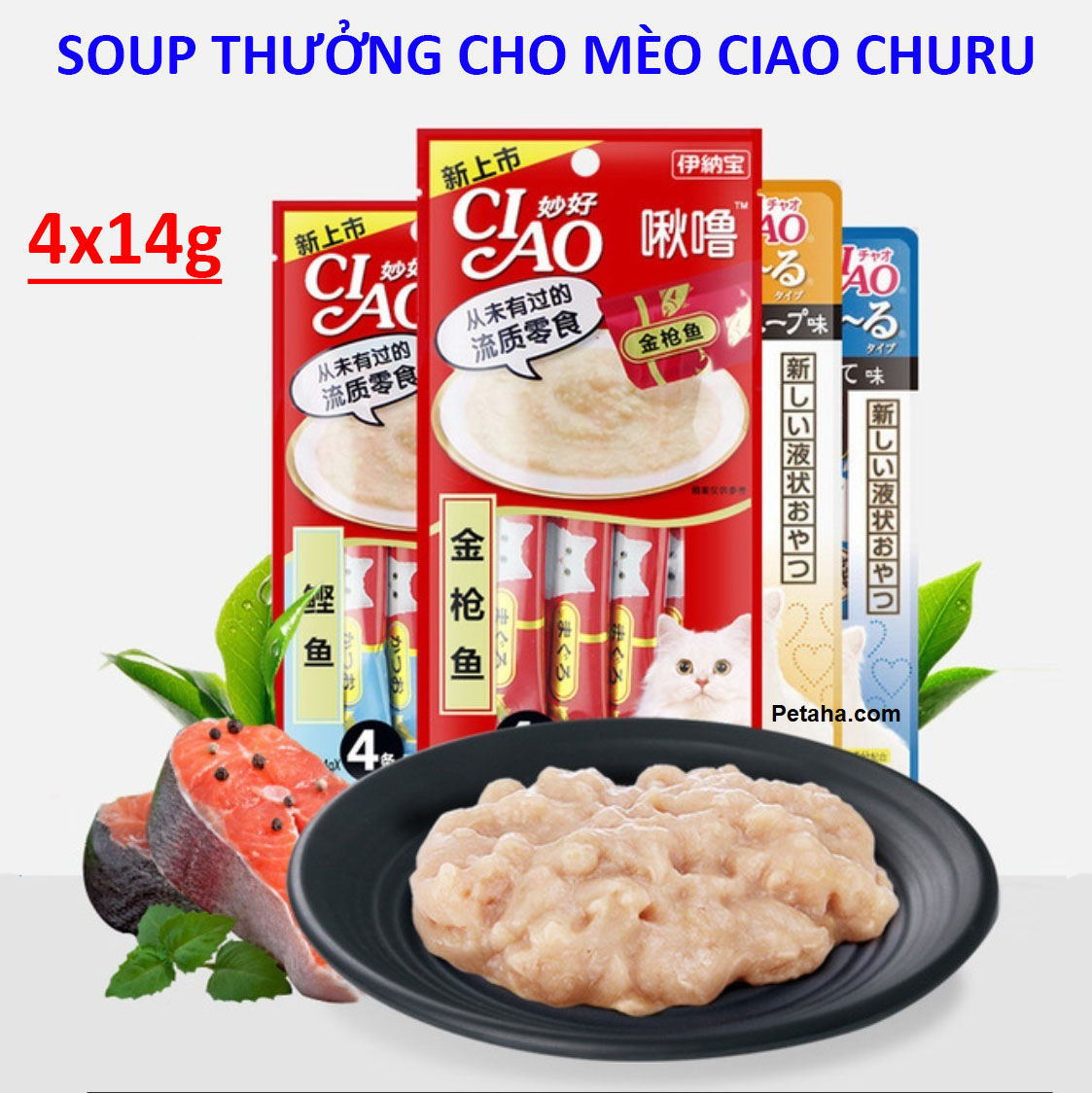 Súp Thưởng Cho Mèo Ciao