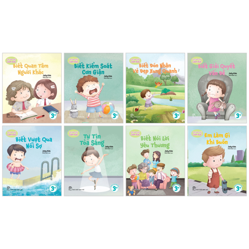 Sách - Bộ Sách Em Làm Chủ Cảm Xúc (Bộ 8 Cuốn)