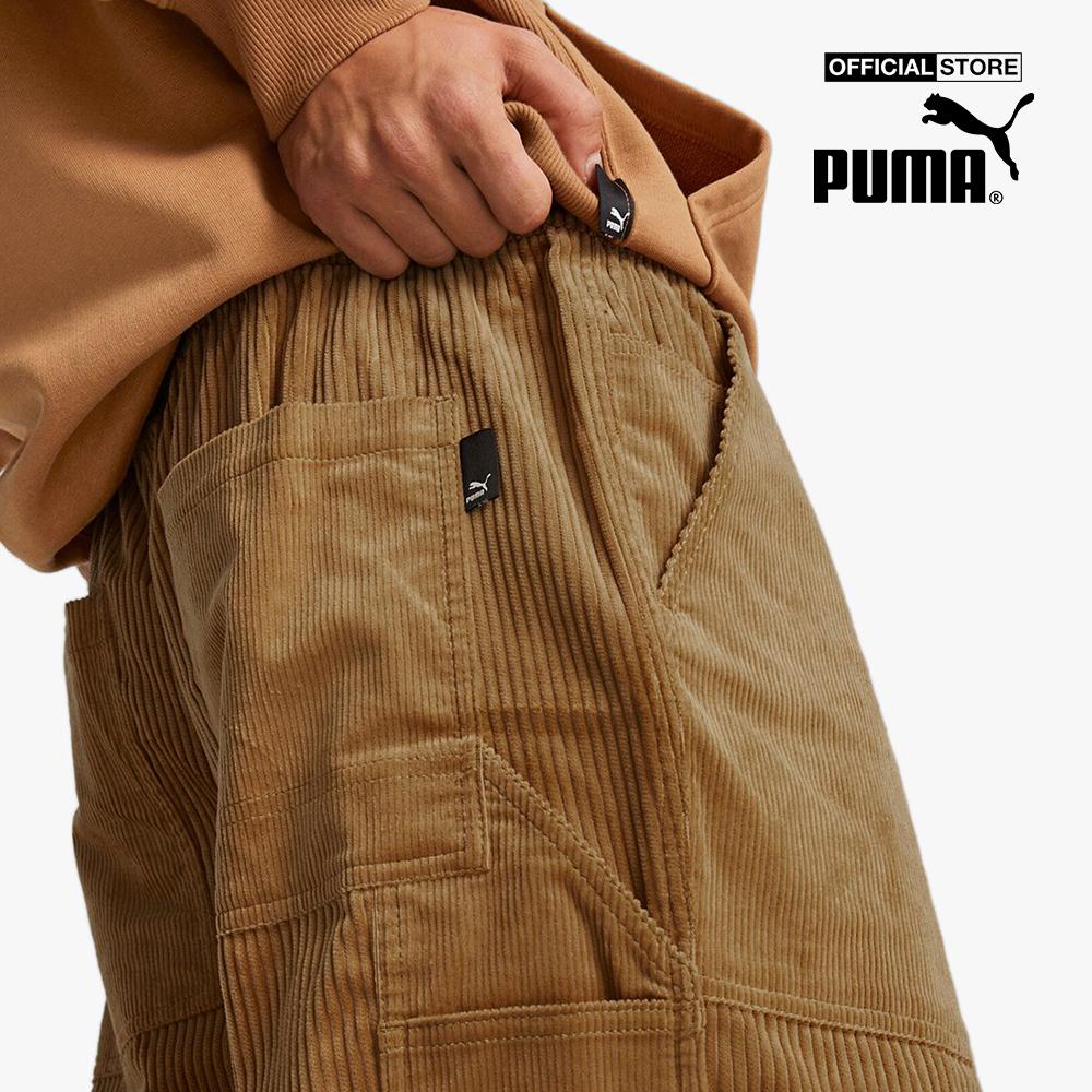 PUMA - Quần dài nam phom suông Downtown Corduroy 535677