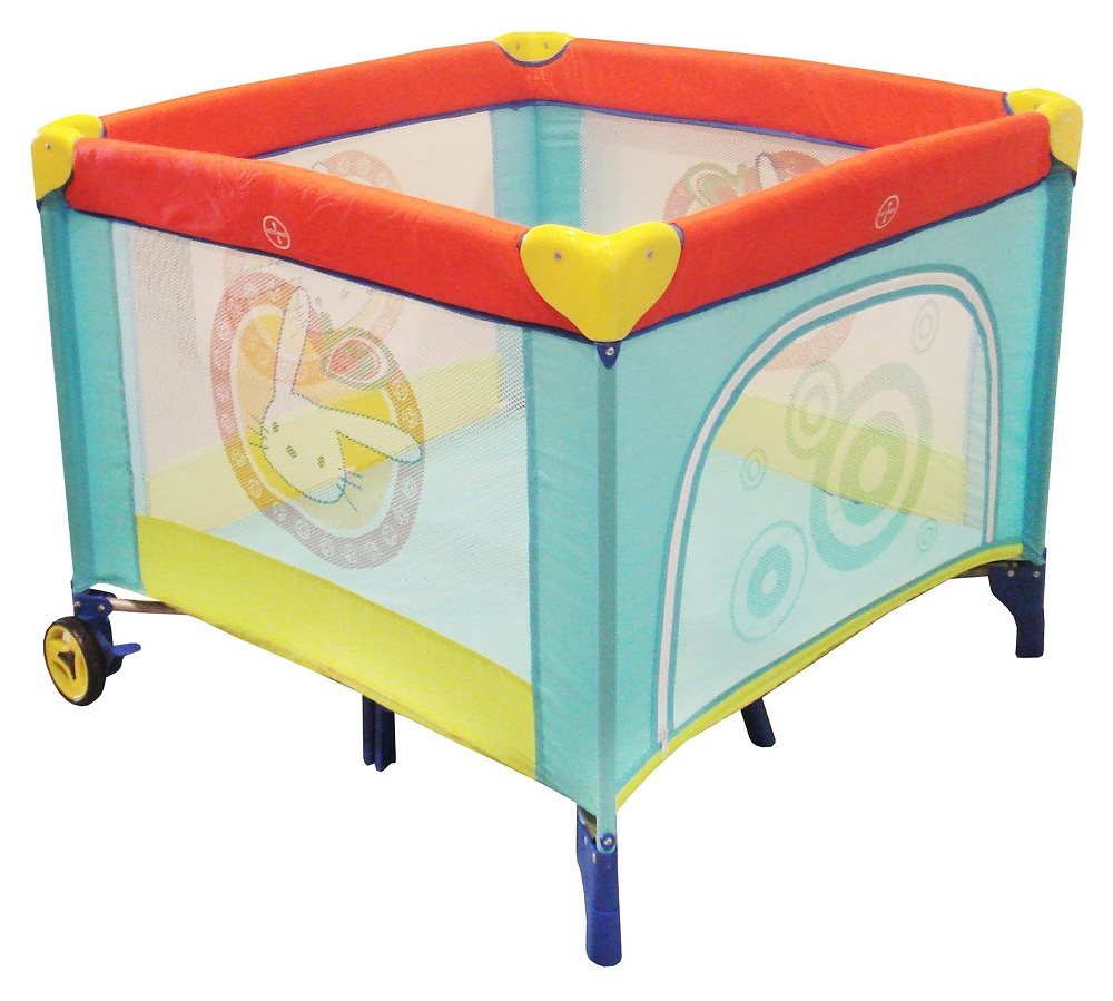 Nôi chơi vuông Polee Plus Portable SquarePlay Crib - Lucky Baby