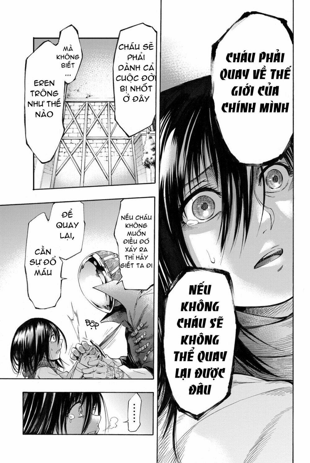 tấn công người khổng lồ: những cô gái mất tích chapter 9 22