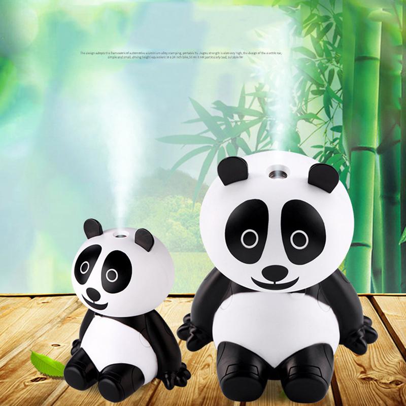 120Ml Hoạt Hình Gấu Trúc USB Máy Tạo Ẩm, Phun Sương Dành Cho Nhà Siêu Âm Để Bàn Phun Sương Tạo Phun Sương Tạo Ẩm Hình Ếch Con Mini Văn Phòng Máy Lọc Không Khí