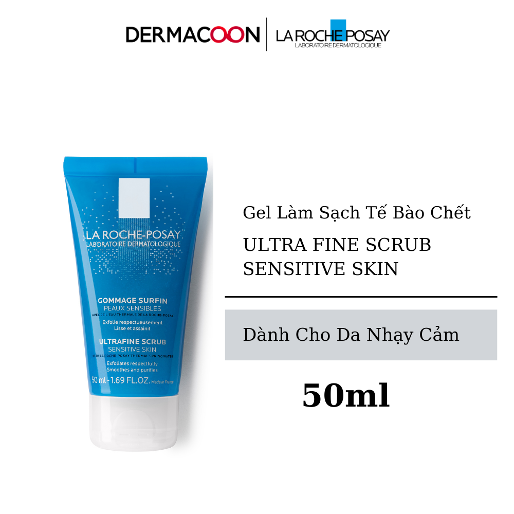 Gel Làm Sạch Tế Bào Chết Dành Cho Da Nhạy Cảm La Roche-Posay Ultra Fine Scrub Sensitive Skin 50ml