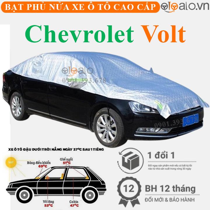 Bạt phủ nửa nóc xe Chevrolet Volt vải dù 3 lớp