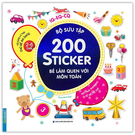 Bộ Sưu Tập 200 Sticker - Bé Làm Quen Với Môn Toán