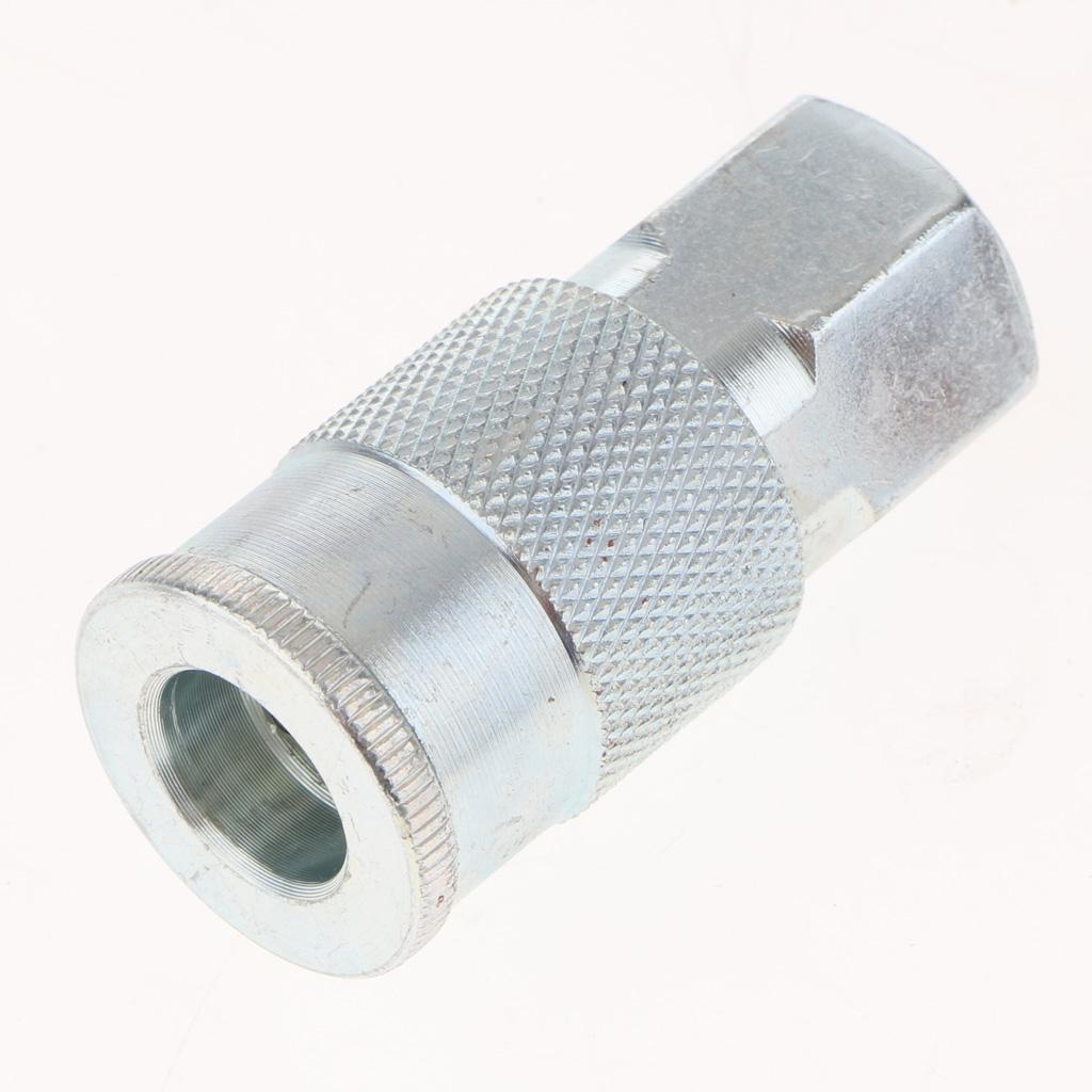 4pcs Universal Quick Release Coupler Set 1/4" Air Hose Connector Fitting NPT