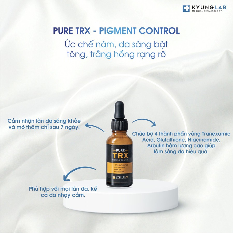 Serum Giảm Thâm Nám Làm Trắng Da Kyung Lab Pure Trx Pigment Control 30ml