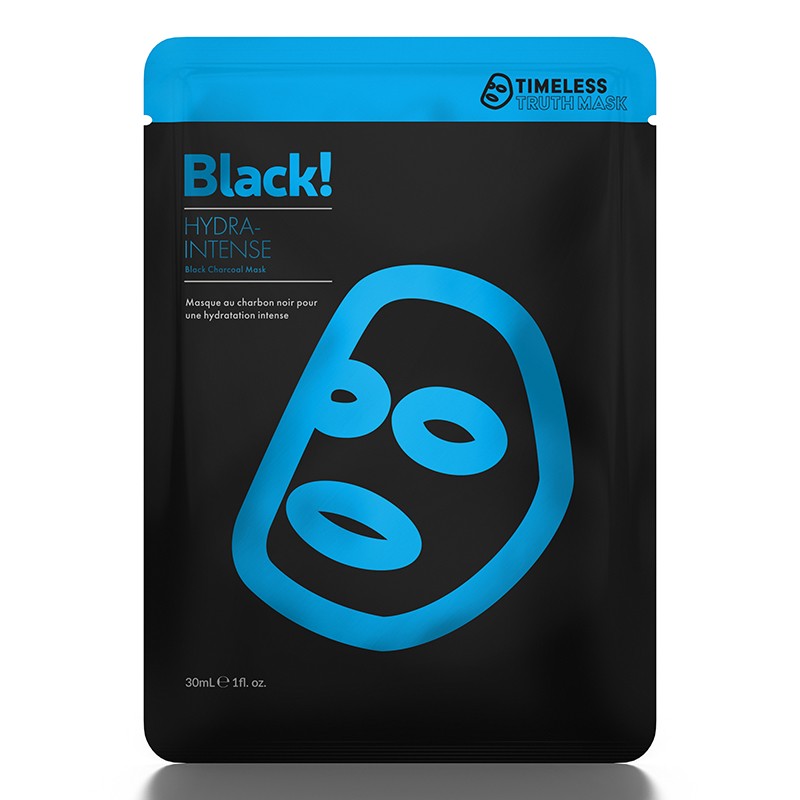 Mặt nạ than hoạt tính cấp nước, dưỡng ẩm Timeless Truth Mask - Black Hydra Intense (30ml x 5 miếng)