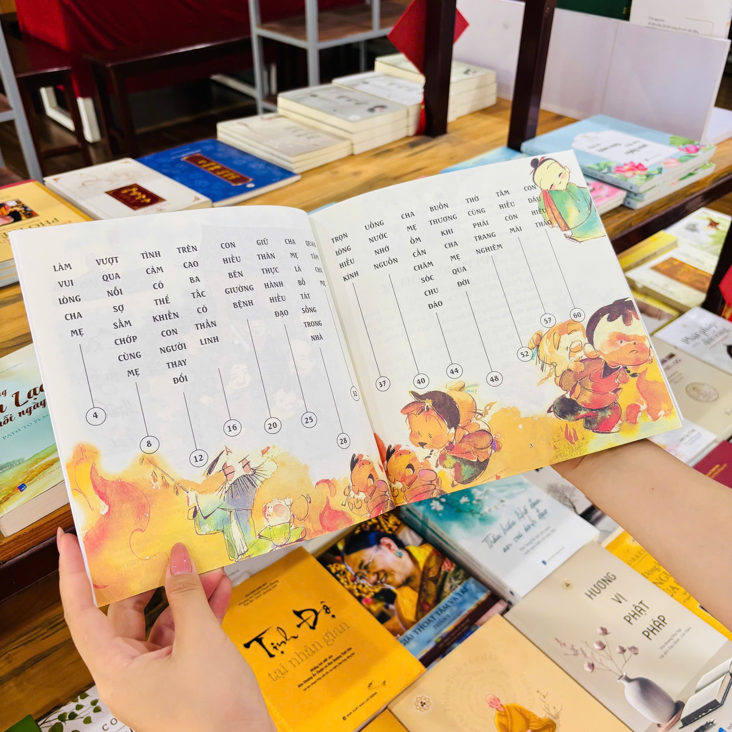 Sách Thiếu Nhi - Câu Chuyện Hiếu Đạo - Vĩnh Nghiêm Books