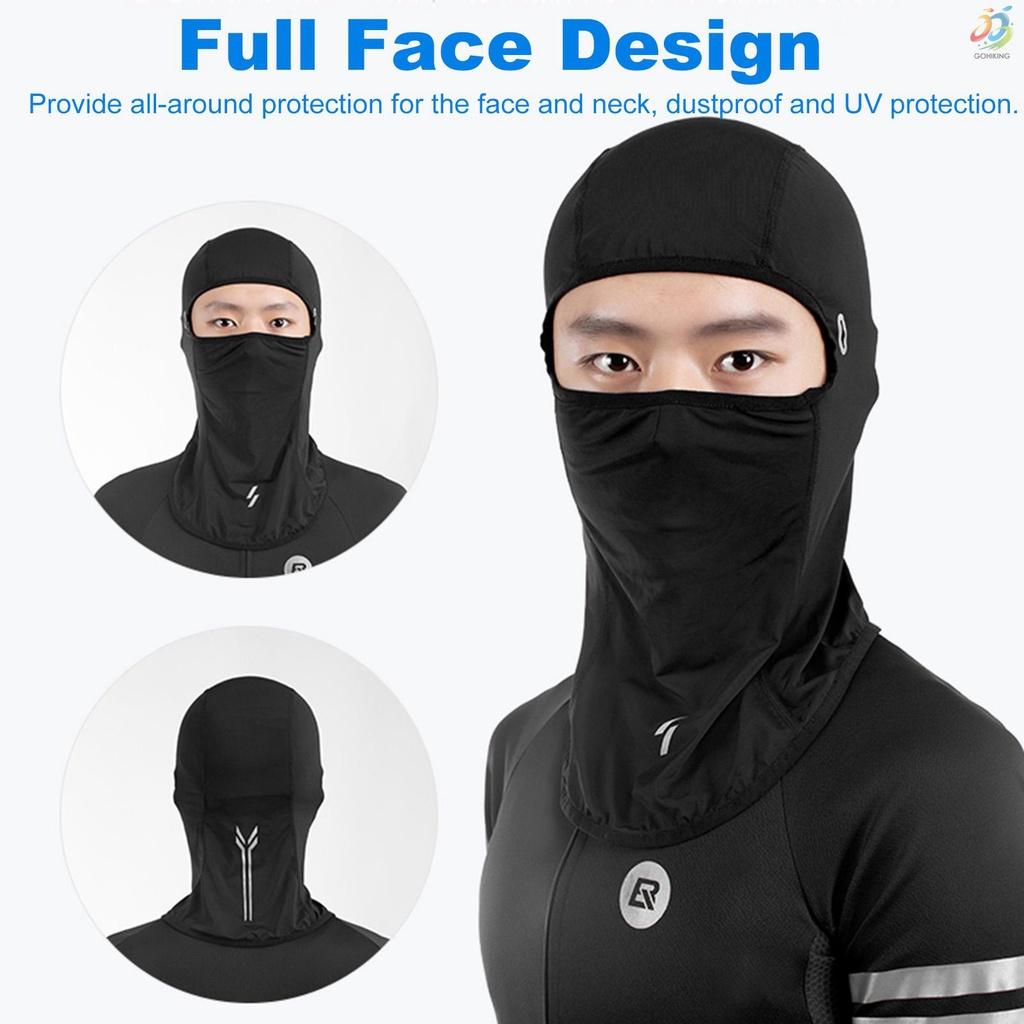 Khẩu Trang Balaclava Chống Tia Uv Chống Bụi Chống Gió Thoáng Khí Bảo Vệ Mặt Cho Nam Và Nữ