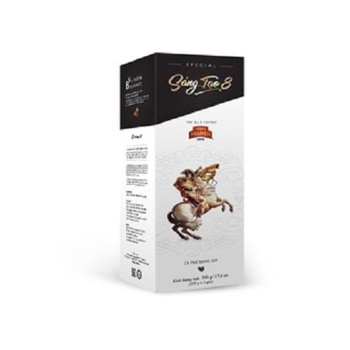 Combo 2 Hộp Cà phê Rang Xay Sáng Tạo 8 - Trung Nguyên Legend - 500gr (Gu mạnh, vị đậm, rất thơm, hương lâu sau uống)