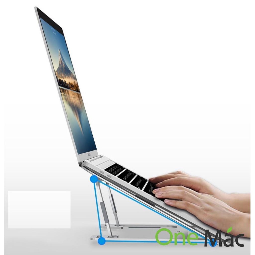 Kệ Giá Đỡ Laptop Macbook P3 Hợp Kim Nhôm Chắc Chắn, Điều Chỉnh Độ Cao Nhiều Cấp Độ