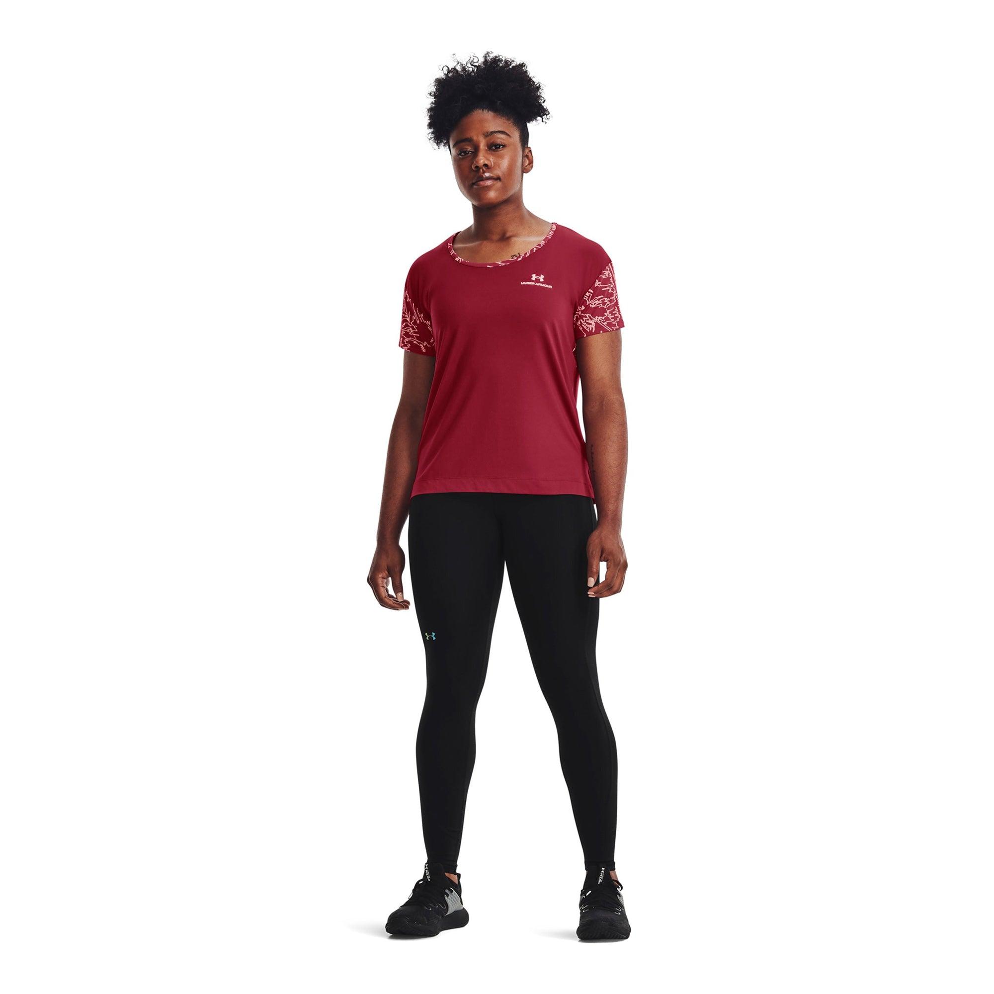 Áo tay ngắn thể thao nữ Under Armour Rush Energy Novelty - 1365735-664