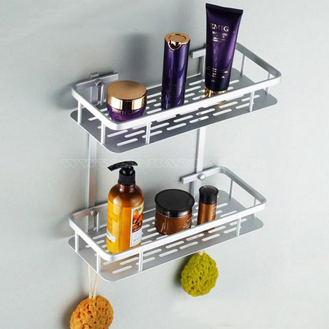 Kệ Nhà Tắm Inox 2 Tầng Đa Năng