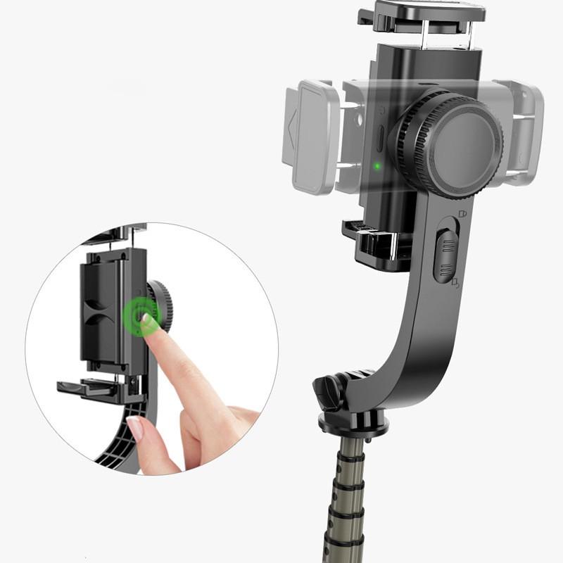 Gậy chống Rung Gimbal Stabilizer L08, Có 3 chân đỡ, Tặng kèm nút bấm BLT hàng cao cấp |Dũng 1