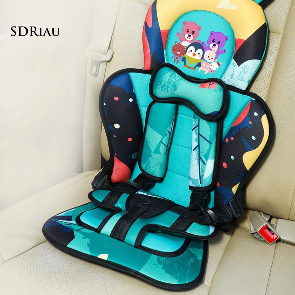 Đệm Lót Ghế Ngồi Xe Hơi Thoáng Khí Họa Tiết Hoạt Hình Dễ Thương Cho Bé