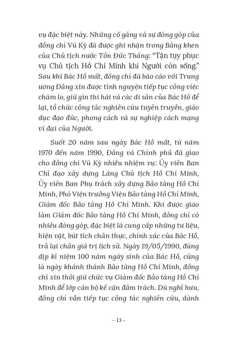 Thư Kí Bác Hồ Kể Chuyện