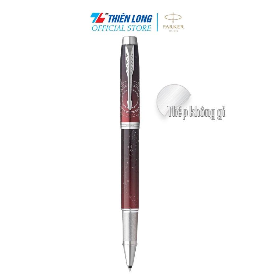 Bút lông bi Parker IM Special Editon Portal Red - Thép không gỉ - Ngòi 0.7mm - 2153000Z