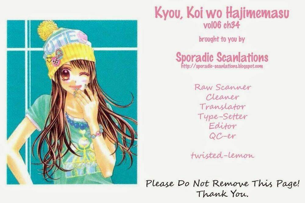 kyou, koi wo hajimemasu - mộng mơ đầu đời chapter 34 28