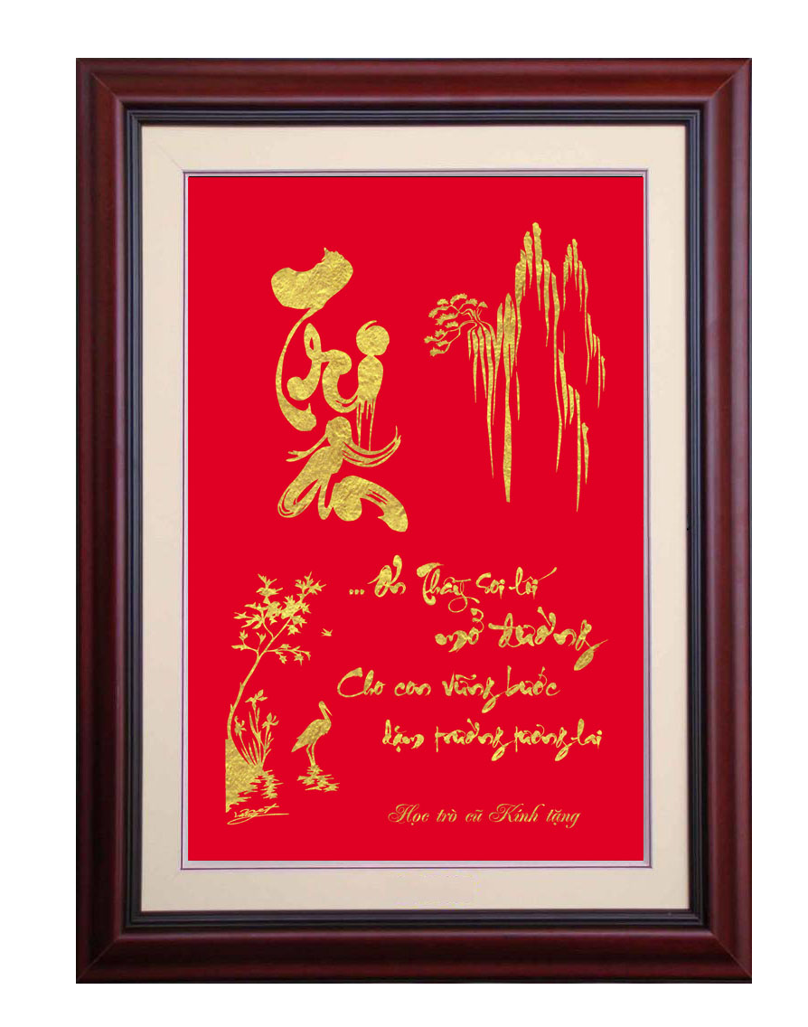 Tranh quà tặng thầy cô 20-11