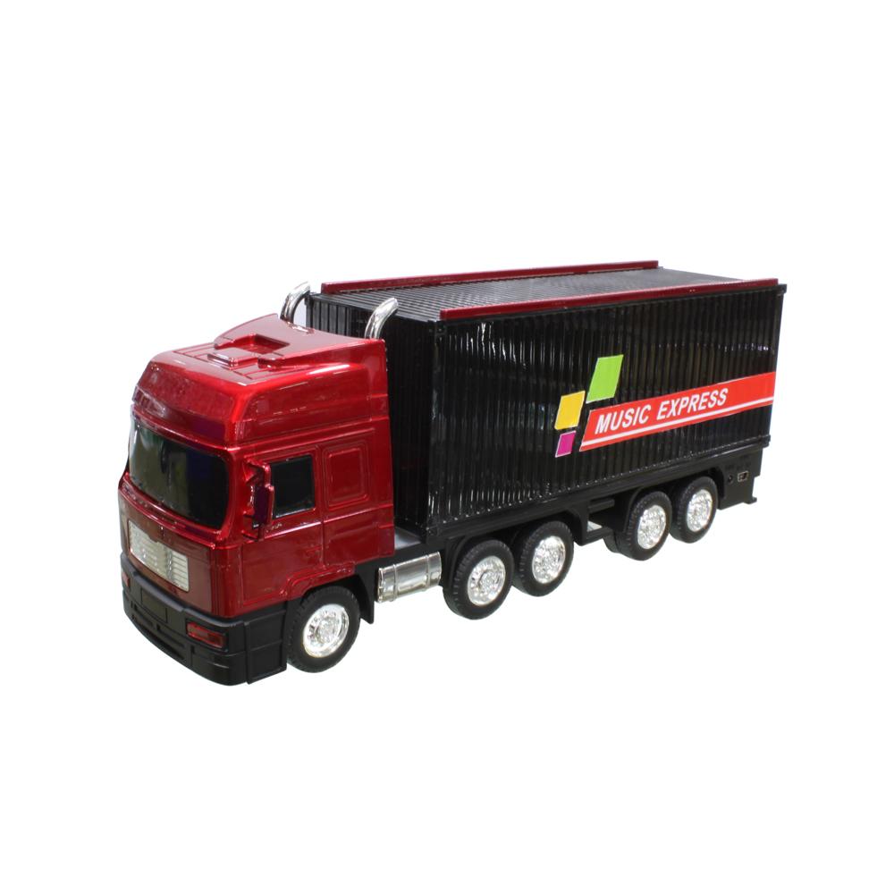 Loa di động Bluetooth ngoài trời ABS Loa mô hình xe tải TWS Loa không dây với thẻ USB TF Đài FM/Màn hình LED Màu sắc: WS-528 Màu sắc ngẫu nhiên