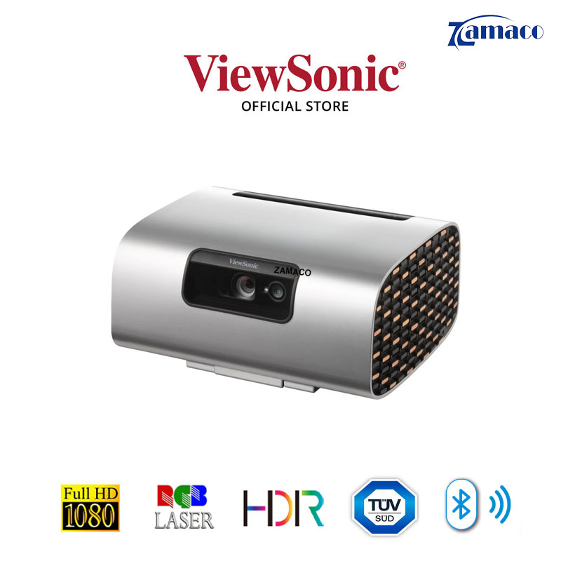 Máy chiếu thông minh Laser RGB Viewsonic M10 siêu nhỏ gọn, hàng chính hãng - ZAMACO AUDIO