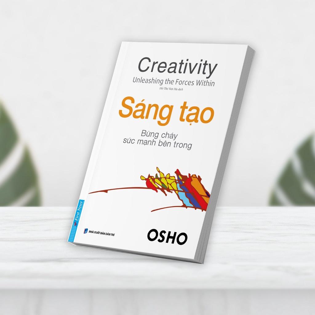 Sách - Combo OSHO Can Đảm + Đạo + Trưởng Thành + Sáng Tạo (4 cuốn) - First News