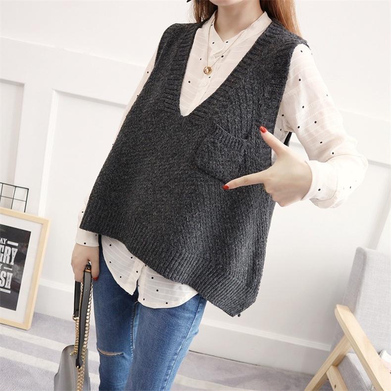 Áo ghile len form rộng dáng lửng trẻ trung, thời trang phong cách trẻ